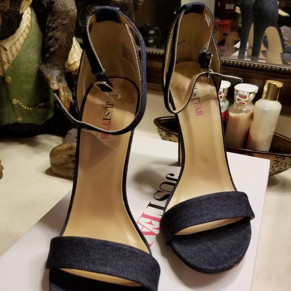 Denim Heel
